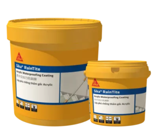 Chất chống thấm gốc acrylic Sika raintite - 20Kg