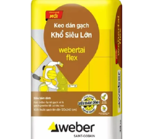 Keo dán gạch của webertai flex - Bao 20Kg