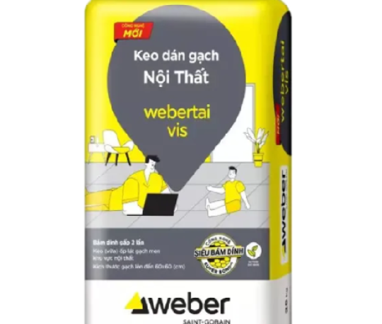 Keo dán gạch của webertai vis - Bao 25Kg