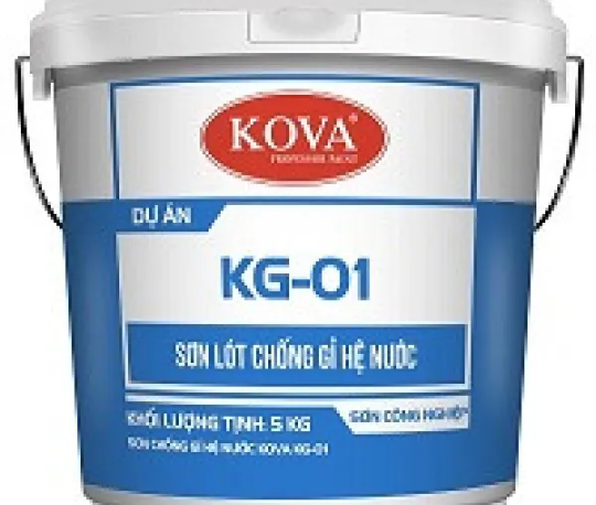 Sơn chống rỉ hệ nước Kova KG-01 Sơn chống rỉ hệ nước Kova KG-01