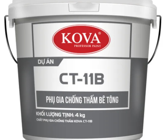 Chất phụ gia chống thấm KOVA CT-11B lon 1Kg