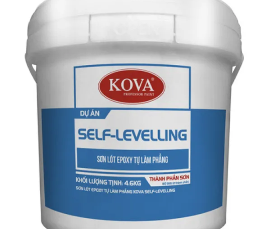 Sơn lót Epoxy tự làm phẳng Kova Self-Leveling màu đậm Sơn lót Epoxy t