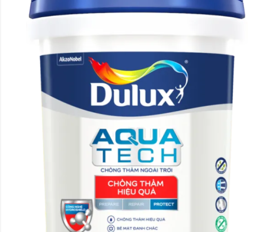 Sơn Chống Thấm pha xi măng tường DULUX AQUATECH C8033- 20kg