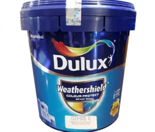 Sơn ngoại thất Dulux Weathershield Colour Protect bề mặt bóng E023 thù