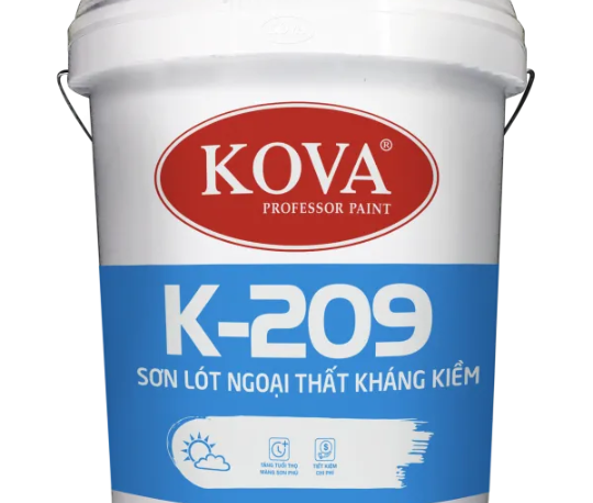 Sơn lót chống kiềm ngoại thất Kova K-207 lon 3,5L