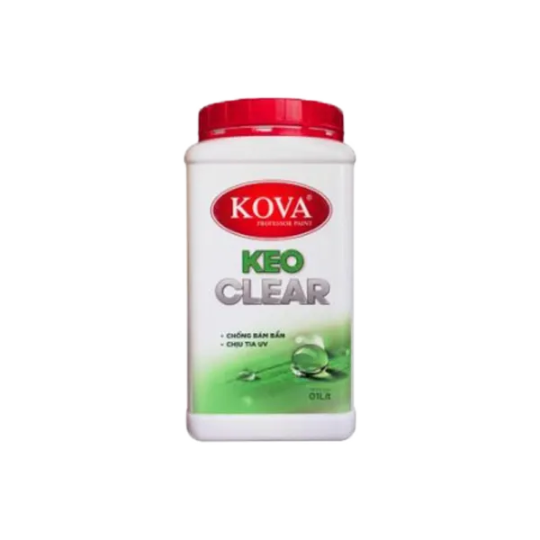 Keo bóng nước KOVA Clear W lon 1KG