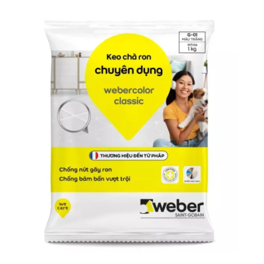 Keo chà ron chuyên dụng của webercolor classic