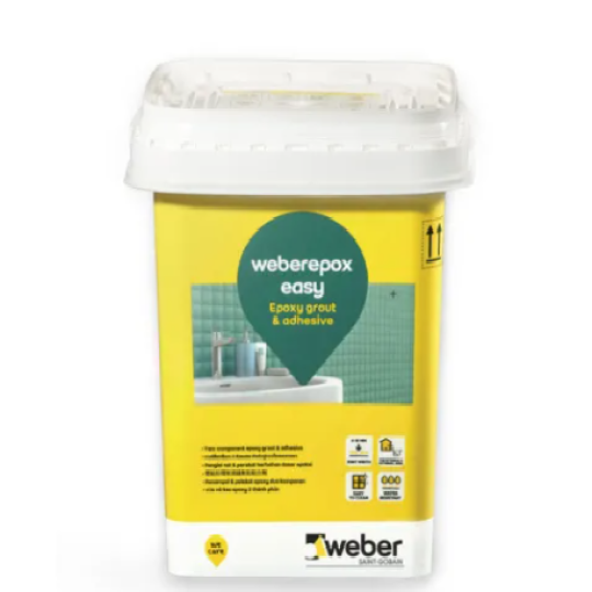 Keo dán gạch & chà ron 2 trong 1 weberepox easy