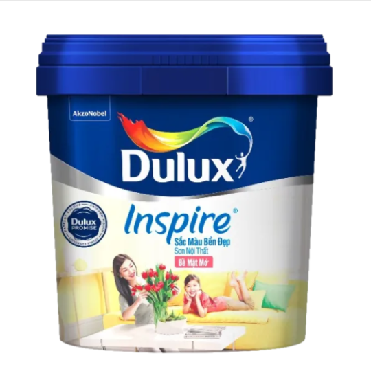 Sơn nội thất Dulux Inspire bề mặt bóng 39AB lon 5L